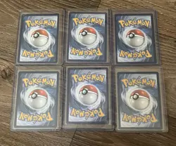 Pokemon TCG 6 card STAMPED PROMO lot really good condition nm to Mint condition - Image 2
