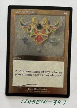 MTG Arcane Signet - FOIL - old frame - Secret Lair Drop #589 NM/M Unplayed - Image 1