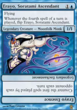 1x Erayo, Soratami Ascendant Heavy Play MTG Magic - Kid Icarus - - Image 1