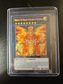 Yu-gi-oh! Heretic Sun Dragon Overloard CT09-EN004 Secret Rare.(j1) - Image 1