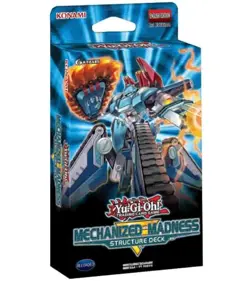 YUGIOH 1ST ED MECHANIZED MADNESS STRUCTURE DECK FACTORY SEALED NEW - Image 1