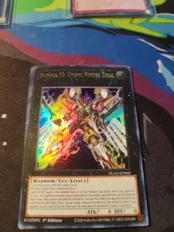 Yugioh Duelist's Advance - Number F0: Utopic Future Zexa - Ultra Rare DUAD-EN042 - Image 1