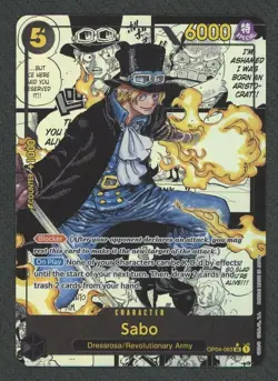 One Piece TCG: Sabo Manga Premium Booster OP04-083 - Image 1