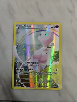 Pokemon Mew XY110 XY Promo Holo Basic 70HP Psychic The Pokemon Company TCG Card - Image 1