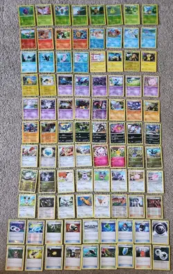 Pokemon Cards TCG XY Phantom Forces Set 90/119 Part Complete Set - Image 1