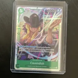 Cavendish EB01-012 6000 Power One Piece Character Card Cost 5 Counter +1000 - Image 1