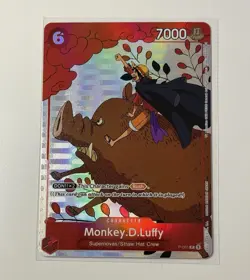 Monkey.D.Luffy (Gift Collection 2023) P-001 One Piece Promotion Cards Foil - Image 1