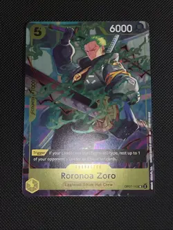 Roronoa Zoro OP07-113 One Piece Day Dallas 2025 One Piece Promotion Cards OP-PR - Image 2
