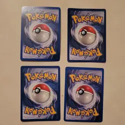 4 Pack Pokemon TCG Wartortle Base Set Lot Wizards 1999 Vintage Card - Image 2