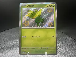 Pokemon TCG PAF Basic Holo Card Lot – Oddish, Scyther – English – 2 Cards - Image 4