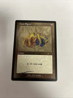 Izzet Signet Foil Etched Secret Lair Card #293 MTG LP - Image 1