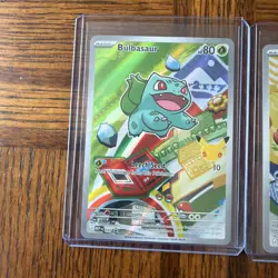 2026 Pokemon First Partner Illustration Collection Series 1 Kanto Starter Set B - Image 2