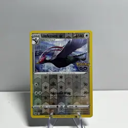Pokemon TCG Unfezant Pokemon GO 063/078 Reverse Holo Uncommon - Image 1