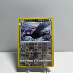 Pokemon TCG Unfezant Pokemon GO 063/078 Reverse Holo Uncommon - Image 3