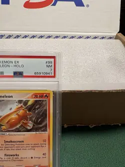 Pokemon TCG: Charmeleon #99/97 Holo Secret Rare - 2003 EX Dragon Set - PSA 7 NM - Image 3
