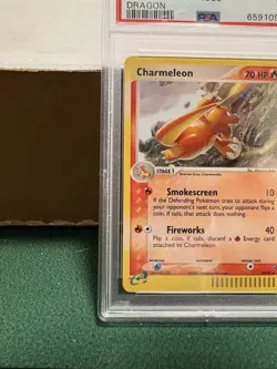 Pokemon TCG: Charmeleon #99/97 Holo Secret Rare - 2003 EX Dragon Set - PSA 7 NM - Image 5