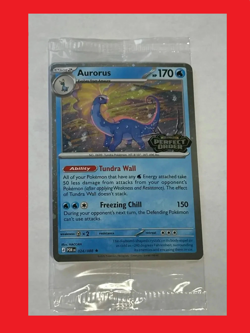 Aurorus 024/088 - Cosmo Holo - Pokemon Perfect Order stamped promo (sealed) - Image 1