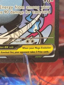 Pokemon 2025 Phantasmal Flames UPC Black Star Promo Mega Charizard X EX 023 NM - Image 5