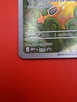 Pokemon TCG Tyrunt Black Star Promo Holo 070 Shimaris Yukichi Stage 1 100 HP - Image 3