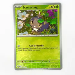 Scatterbug - Reverse Holo - Surging Sparks - Pokemon TCG - 005/191 - Image 1