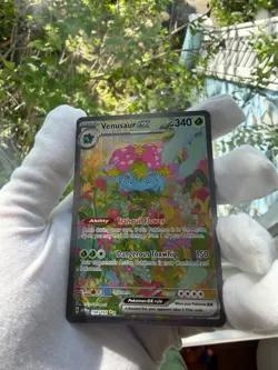 Pokemon TCG - Venusaur ex 198/165 - S&V 151 -Special Illustration Rare - NM+ - Image 1