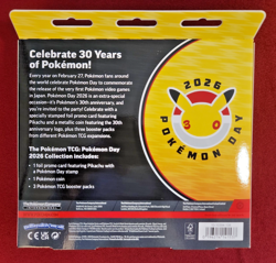 Pokemon Day 2026 Collection Box; Phantasmal Flames, Pikachu; New, Factory Sealed - Image 2
