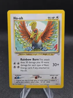 Ho-oh 18/64 Pokemon Neo Revelation Unlimited - LP - Image 1