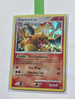 Charizard Holo 2009 Pokemon Platinum Arceus Cracked Ice #1/99 Near Mint - Image 3