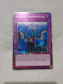 RA05-EN140 Infinite Impermanence Variant Art Starlight Rare 1st Ed YuGiOh - Image 1