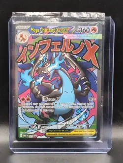 Mega Charizard X ex 023 - Mega Evolution PROMO - Holo Pokemon Card - MINT/NM - Image 1