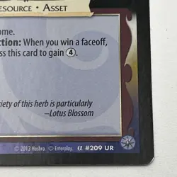 My Little Pony MLP Card CCG Premiere Ultra Rare #209 UR Heart's Desire - Image 3