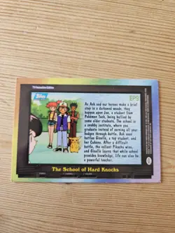 Topps - Pokemon - The School of Hard Knocks - Non Holo - EP9 - Series 2 Card - Image 2