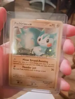 Pachirisu DP04 Diamond and Pearl Rare Holo Promo Card LP Condition 2007 Vintage - Image 1