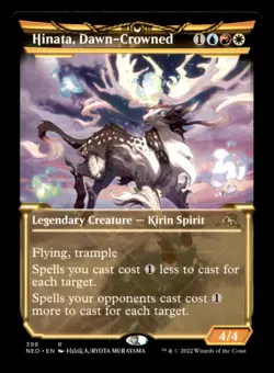 Hinata, Dawn-Crowned LP Light Play Kamigawa: Neon Dynasty MTG [11129] - Image 1