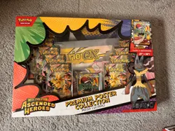 Pokemon Ascended Heroes Premium Poster Collection Mega Lucario Sealed Brand New✅ - Image 2