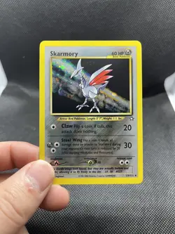 Pokemon TCG. HOLO Skarmory. Neo Genesis. NM Condition - Image 3