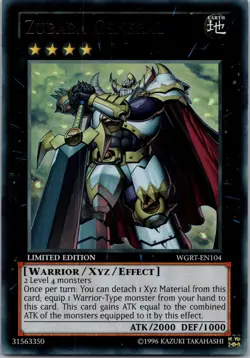 Yugioh Number S39: Utopia the Lightning WGRT-EN104 Limited Edition Ultra Rare NM - Image 1