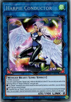 Yugioh Harpie Conductor BLHR-EN047 1st Edition Secret Rare NM - Image 1