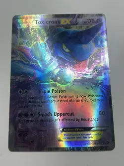 Toxicroak Ex - 41/106 - Pokemon Flashfire XY Ultra Rare Card LP - Image 1
