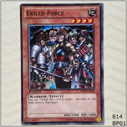 Exiled Force - BP01-EN059 - Common 1st Edition Yugioh - Image 1