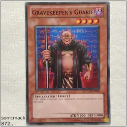 Gravekeeper's Guard - SDMA-EN009 - Common 1st Edition Yugioh - Image 1