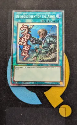 RA05-EN113 Reinforcement of the Army Variant Art Starlight Rare 1st Ed YuGiOh - Image 1