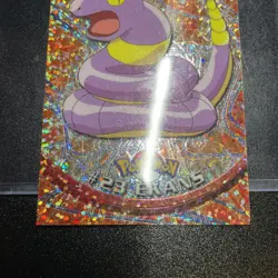 2000 Topps Chrome Pokemon Card # 23 Ekans SPARKLE CHROME TV Animation - Image 4