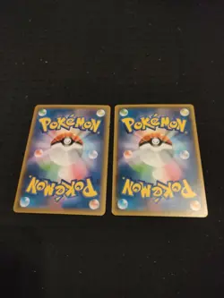 Used 2Lot Pokemon Card Game Trading Card Mewtwo Lunala GX Psychic Pokeka F/S - Image 2