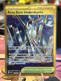 Pokemon TCG Area Zero Underdepths Stellar Crown Hyper Rare Card 174/142 - Image 1