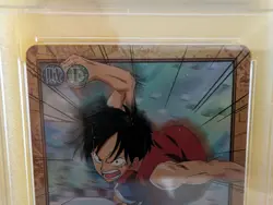 LUFFY 2001 One Piece Grand Line2 Card C428 VINTAGE Japan PSA GEM MINT 10 - Image 5