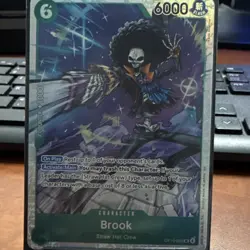 Brook OP15-032 Character Card Counter +1000 One Piece CCG Bandai EN - Image 1