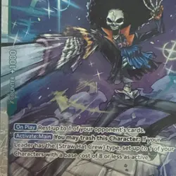 Brook OP15-032 Character Card Counter +1000 One Piece CCG Bandai EN - Image 3