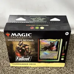 MTG Universes Beyond: Fallout Scrappy Survivors Commander Deck - NEW SEALED 195166228532 - Image 2