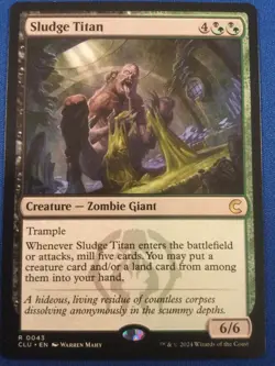 Sludge Titan Ravnica: Clue Edition - NM - Image 1
